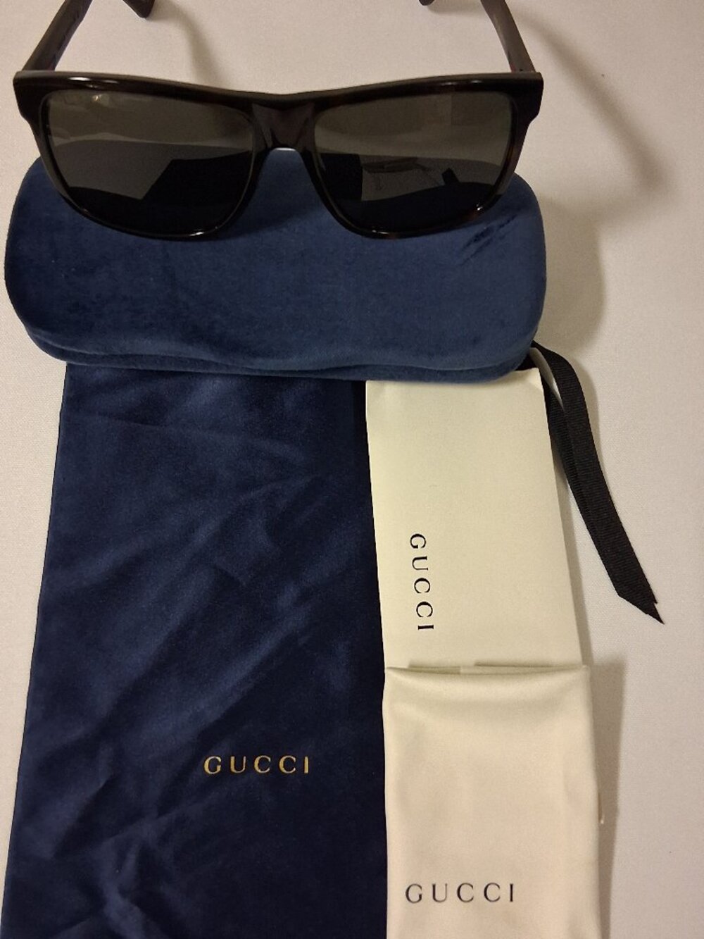 Gucci GG0010S 001 Sunglasses – Size 58-16-145 [003]